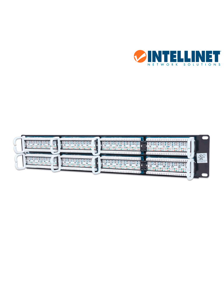 INTELLINET 513579 - Panel de Parcheo Cat5e 48 puertos, UTP, 2UR