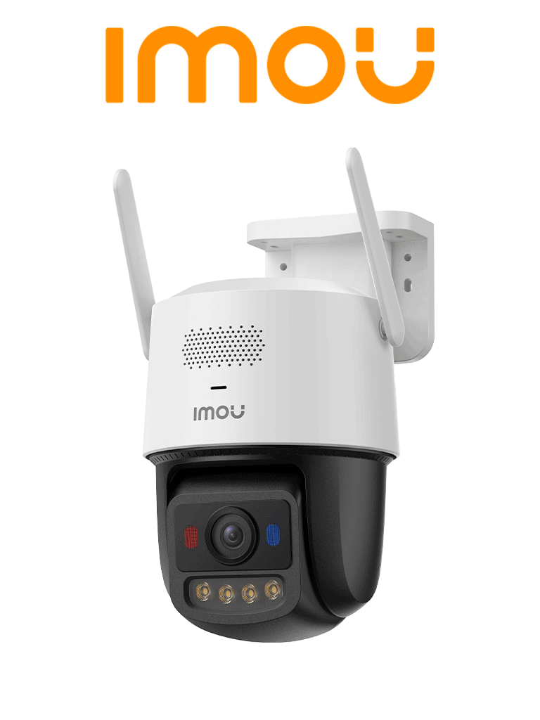 IMOU IPC-U7LN-6V0NE - Titan Pro 6MP P, WIFI, LENTE DE 3.6MM, AURORA , SD 512GB, ALGO PLAY, 2 LUCES DE ADVERTENCIA ROJAS Y AZUL, AUDIO EN DOBLE VIA, SIRENA DE 125DB DOBLE BANDA 2.4/5G. — Imou · SKU IMO0150019
