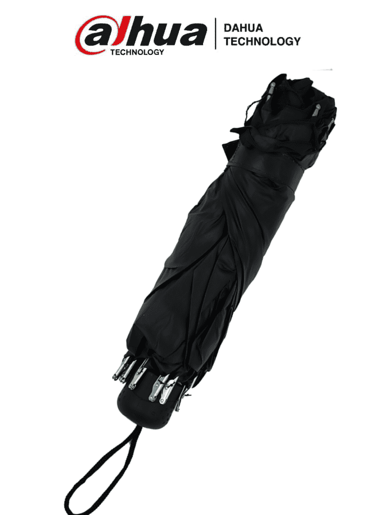 DAHUA MATPRO037 - Sombrilla Negra/ con Logo Dahua/ Promocional — Dahua Technology · SKU DHT3010057