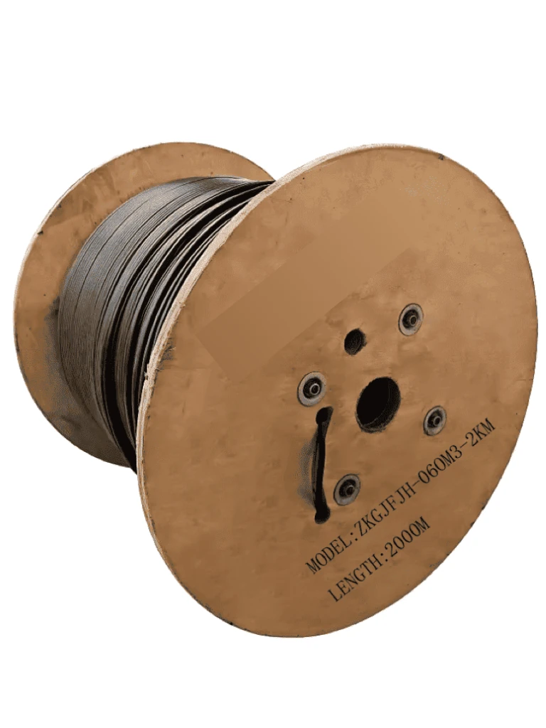 TCE - Fibra Óptica de 6 hilos / Multimodo / OM3 / 50/125 / Interior - Exterior / Loose Tube / 250um / Dieléctrica / OFNP (Plenum) / Carrete de 2 KM