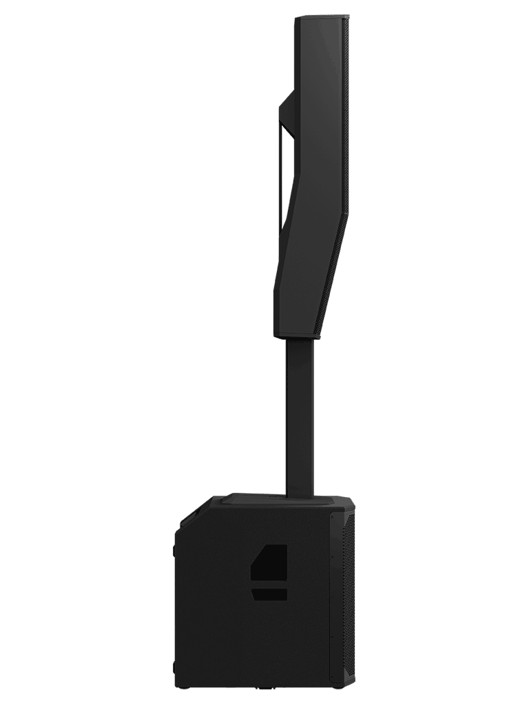 ElectroVoice M_EVOLVE70 - Sistema de Altavoz Portatil Amplificado / Bluetooth / Columna 8x4.7" / Subwoofer 15" / Negro