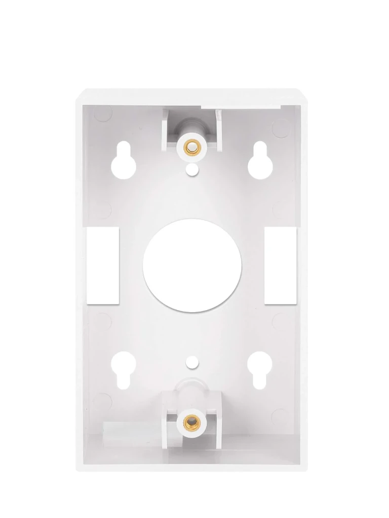 INTELLINET 517874 Caja para pared Conexión sencilla, 4.8 cm de profundidad, blanco Conexión sencilla, 4.8 cm de profundidad, blanco