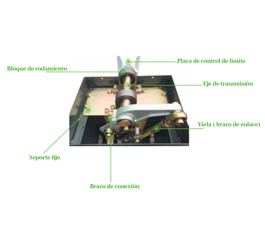 ZKTECO CMP200L - Barrera Vehicular Izquierda / Brazo Telescópico de 2.6 hasta 4.5 metros / 3 Seg. / Dirección Ajustable (a Derecha) / Gabinete con Luz Led Indicador de estado / Sistema Inteligente anti-impacto/ Incluye 2 controles remotos