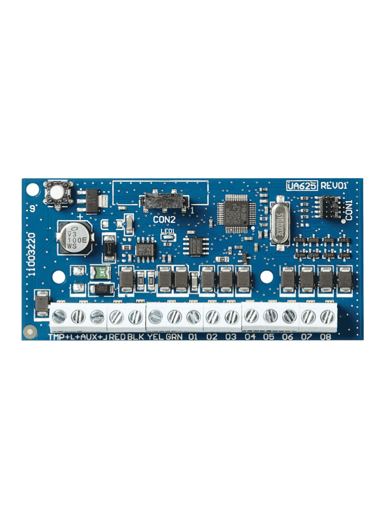 DSC HSM2208 - Módulo Expansor de 8 Salidas Programables de baja corriente compatible con panel NEO, PRO