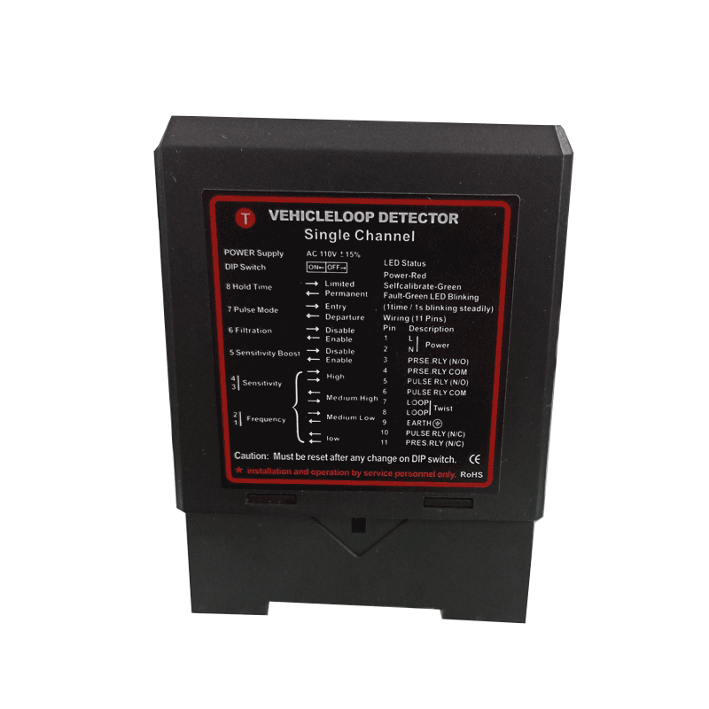 WEJOIN WJDG102 - Sensor de Masa Vehicular por Inducción / Detector para Barreras de Acceso 1 Lazo 110VAC