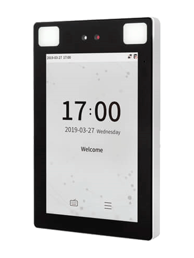 ZKTECO ProFace X- Terminal de Control de Acceso con Reconocimiento Facial/ para Exterior de -30° hasta 60°/ 30,000 Rostros/ 50,000 Tarjetas RFID 125 Khz/ 8 Pulgadas/ IP68/ IK04/ Serie Visible Light