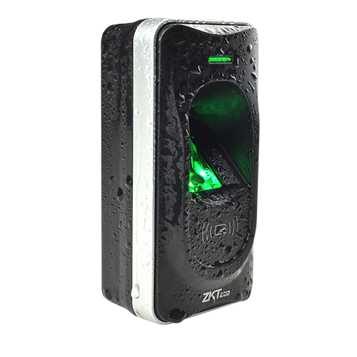 ZKTECO FR1200 - Lector Esclavo De Huella y Tarjetas ID 125 Khz / Interior / Exterior / Conexión RS485 / Indicador de Estado / Requiere Panel Serie Inbio (no incluye fuente / se energiza desde el panel)