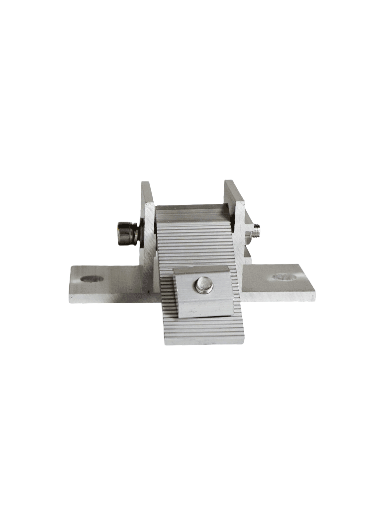 ANTAI STFLTRF - Kit de estructura de aluminio para 2 módulos con inclinación de 15º a 30º en vertical / Para 2 paneles no incluidos