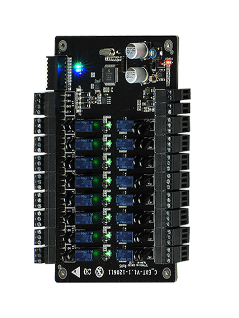 ZKTECO EX16 - Expansor para Panel de Control de Elevadores / 16 Pisos Adicionales / Compatible con panel EC10 ZKTECO / Conexion RS485 / No incluye fuente — ZKTeco · SKU ZKT065002