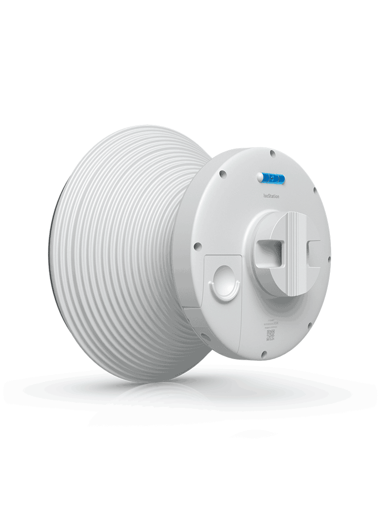 UBIQUITI ISOSTATION IS-5AC - Radio Airmax AC 5.8GHz para exteriores con antena sectorial de 14 dBi y 45 grados de apertura. Potencia de 25 dBm y rendimiento de hasta 450 Mbps.