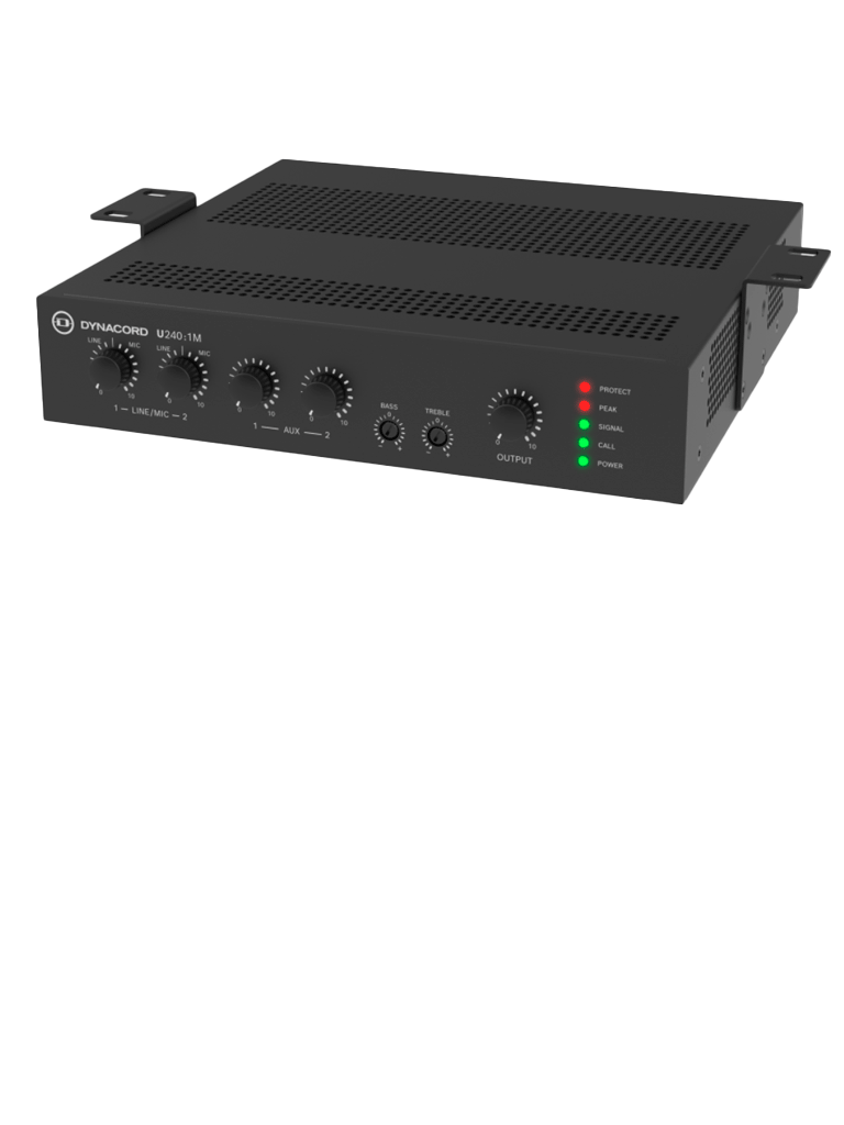 BOSCH M_U2401MUS - Amplificador Mixer 240W / 1 Canal / DYNACORD