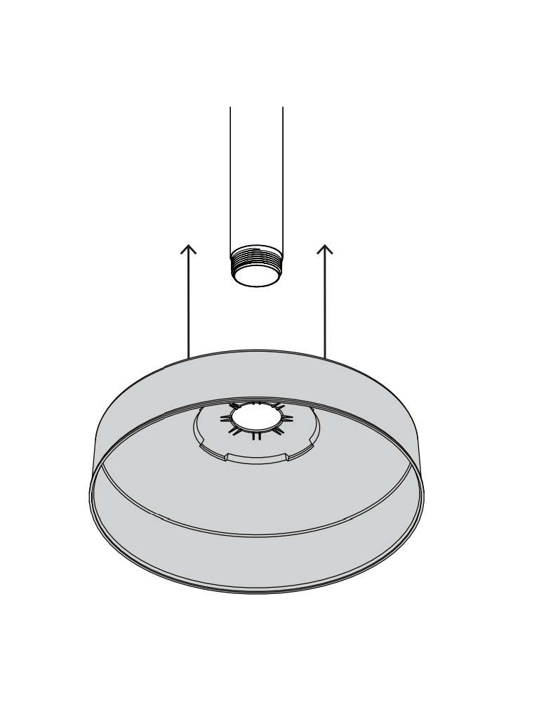BOSCH V_NDA7050PIPW-Placa de interfaz colgante, 275mm