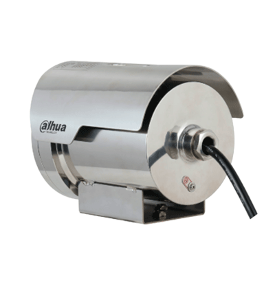 DAHUA DH-ECA3A1404N-HNRXB - Cámara IP antiexplosión de 4 MP con zoom óptico 4x, H.265+, IR de 40m, AI SMD Plus, Starlight, WDR 120dB, IP68, y protección TVS 6000V. Máxima seguridad y visión superior en entornos extremos.