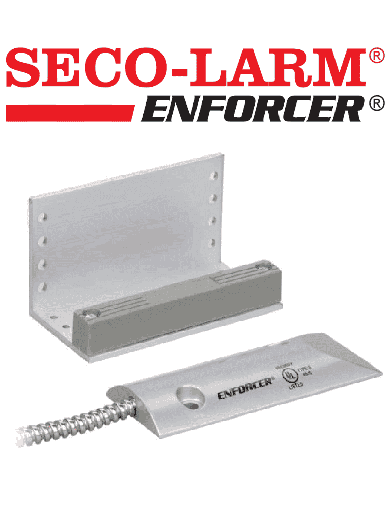 Seco-Larm SM226LQ - Contacto metalico para cortina (overhead) Compatible paneles DSC / RISCO / BOSCH