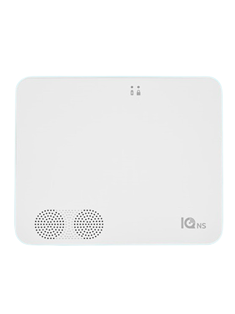 QOLSYS IQ4 NS Video Basico - Paquete que contiene Sistema de Alarma IQ 4 NS", Power G 915 Mhz  1 sensor PIR inalámbrico PGP9914, 1 sensores magnéticos inalámbrico PG9303 y Cámara Interior alarm.com ADCV523