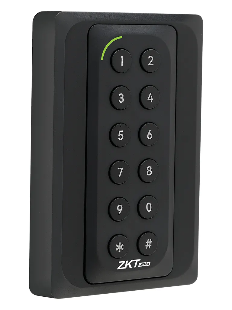 ZKTECO KR902S - Lector Esclavo de Tarjetas  ID 125 Khz y Mifare 13.56 MHz/  IP65/  Wiegand 26/ LED Indicador de Estado