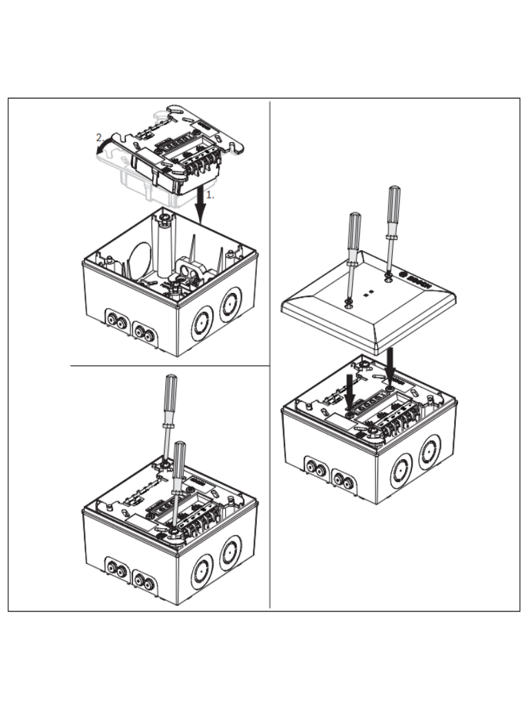 BOSCH F_FLMIFB126S - Carcasa para montaje en superficie
