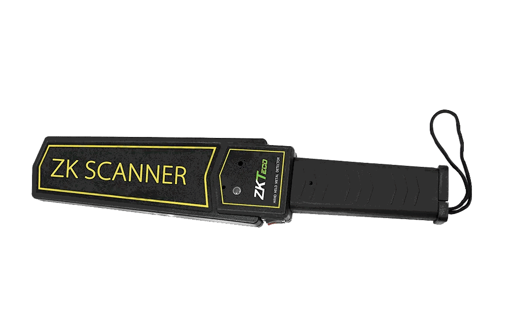 ZKTECO D100S - Detector portátil con batería de litio, alarma configurable y 75 decibeles de intensidad. Ideal para seguridad, fábricas y educación.