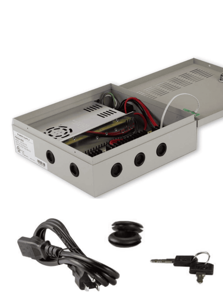 SAXXON PSU1220-D9 - Fuente de Poder de 12 vcd/ 20 Amperes/ Para 9 Camaras/ 2.2 Amperes por Canal/ Protección contra Sobrecargas/ Certificación UL/