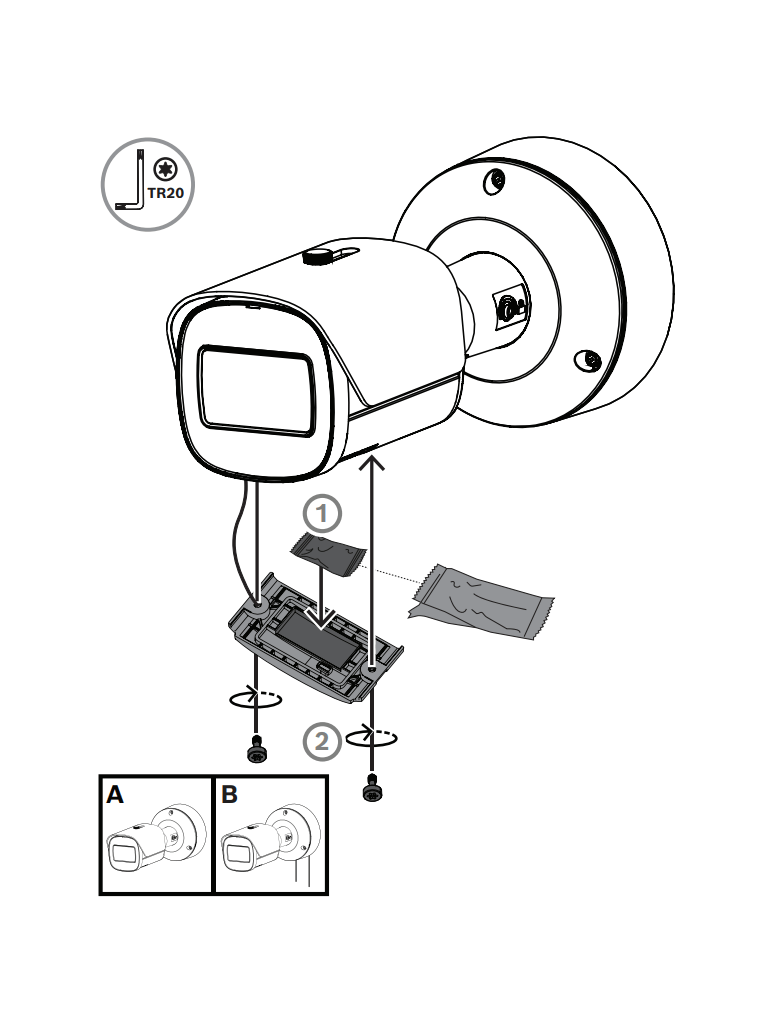BOSCH V_NBE5703AL - Cámara Bullet 5MP HDR 3.2-10.5mm IP66/67 IK10 / DINION 5100i