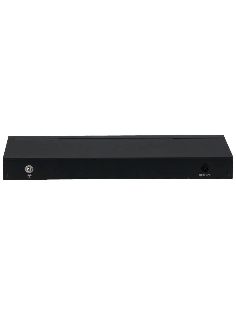 DAHUA DH-PFS3016-16GT-190 - Switch Gigabit PoE de 16 Puertos/ 190 Watts Totales/ Los 2 Puertos Naranjas Soportan Hi-PoE Estandar/ Switching 32 Gbps/ Tasa de Reenvio de paquetes 23.808 Mbps/ Protección Contra Descargas/