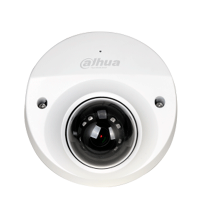 DAHUA IPC-HDBW5241FN-M-DAE-SA-0280B - Cámara IP Domo para NVR Movil de 2 Megapixeles/ Lente de 2.8mm con 106° de Apertura/ Especial para Conteo de Personas en Vehículos/ 30 metros de IR/ WDR Real de 120 dB/ Antivandálica IK10/ IP67/