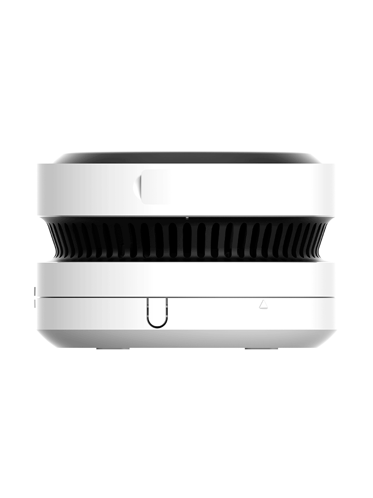 DAHUA WISUALARM DHI-HY-SAV849HA-E -Cámara IP 5MP con IA para Detección de Incendio, Detector Fotoelectrico, Buzzer de 85 dB, WDR Real, Flip, E&S de Alarma, IR de 20 Metros, PoE, Micrófono y altavoz, Ranura MicroSD