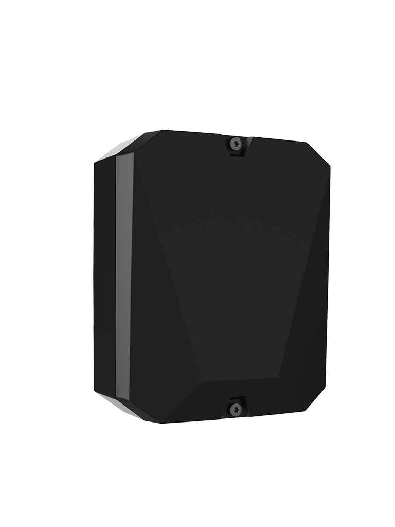 AJAX  MultiTransmitter B - Módulo de integración para conectar detectores cableados a Ajax y gestionar la seguridad a través de la app. Color Negro (28305.62.BL3)