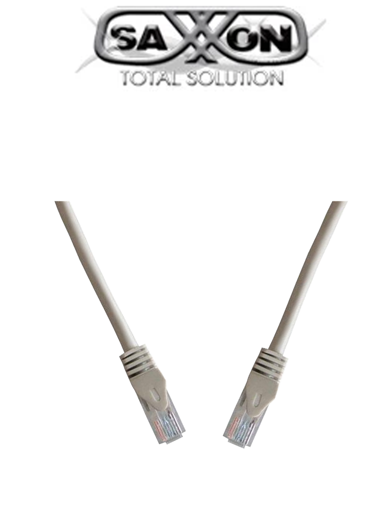 SAXXON P63UG- Cable patch cord UTP 3 Metros/ CAT 6/ Color gris · SKU TCE119029
