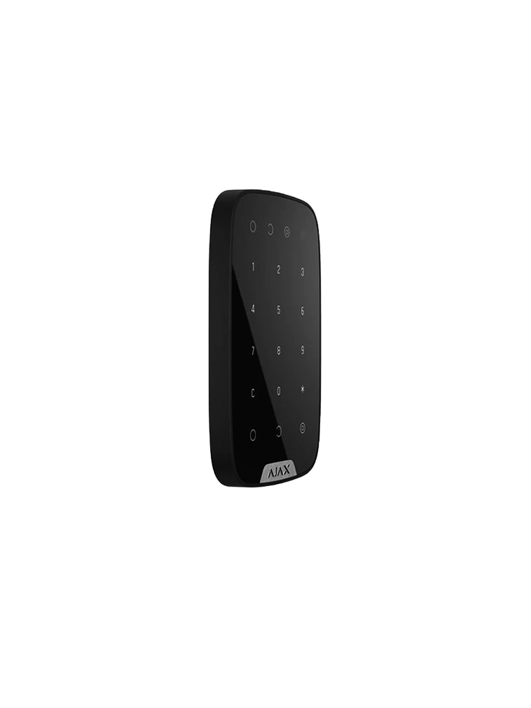 AJAX KeypadB - Teclado táctil inalámbrico con soporte de pared. Color Negro