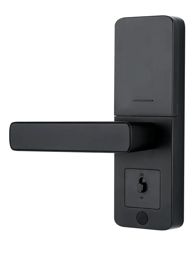 NGTECO SL01A730N Cerradura Inteligente Biométrica con WiFi / 300 usuarios / APP Móvil / Estilo americano / derecha o izquierda / Aperturas remotas