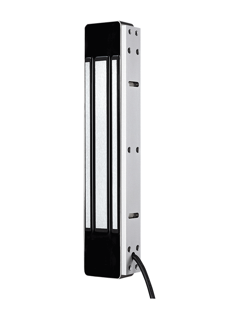 YLI YM280WLED - Cerradura Magnética para exterior IP68 con LED / Fuerza de Sujeción 280Kg /600Lb / Voltaje Dual 12v/24 VDC