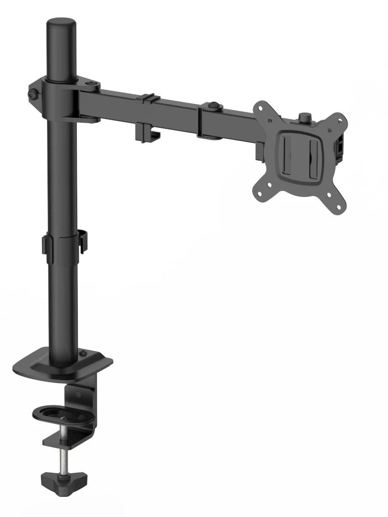 TCE LMG12NB - Soporte de Escritorio para 1 Monitor de 14 a 32 " , Carga Máxima 9Kg , VESA 75x75mm / 100x100mm / Ajuste Inclinación y Rotación