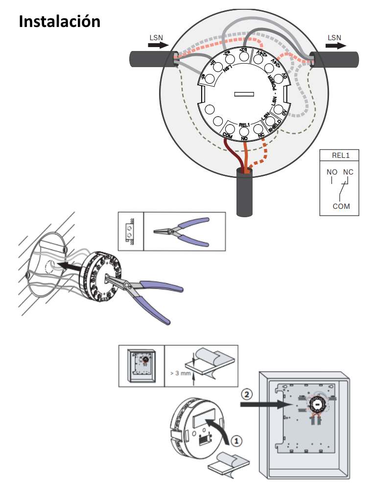 BOSCH F_FLM420RLV1E - Modulo de interconexion de RELAY de baja tension