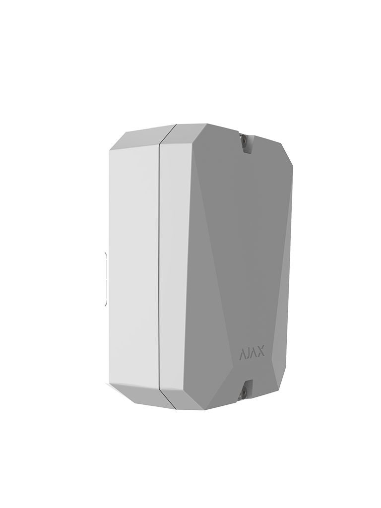 AJAX  MultiTransmitterW - Módulo de integración para conectar detectores cableados a Ajax y gestionar la seguridad a través de la app. Color Blanco (28306.62.WH3)