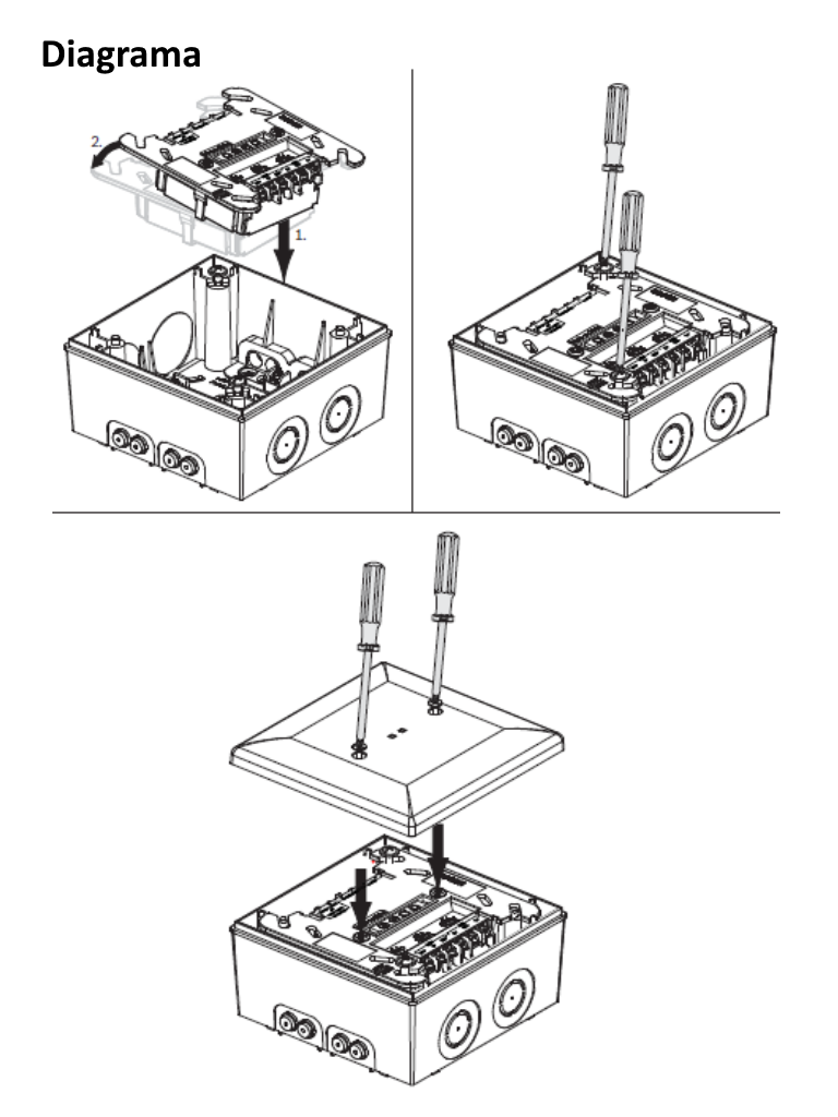 BOSCH F_FLM4204CONS - Modulo de interconexion convencionales de cuatro cables / Compatible FPA5000