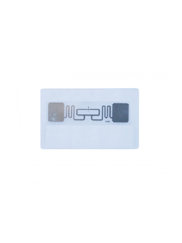 ZKTECO UHF1T9 - Tarjeta de PVC UHF / Frecuencia 915 Mhz / Grosor de 0.88 mm / Compatible con Lectoras Modelos UHF5F, UHF10F y U1000F