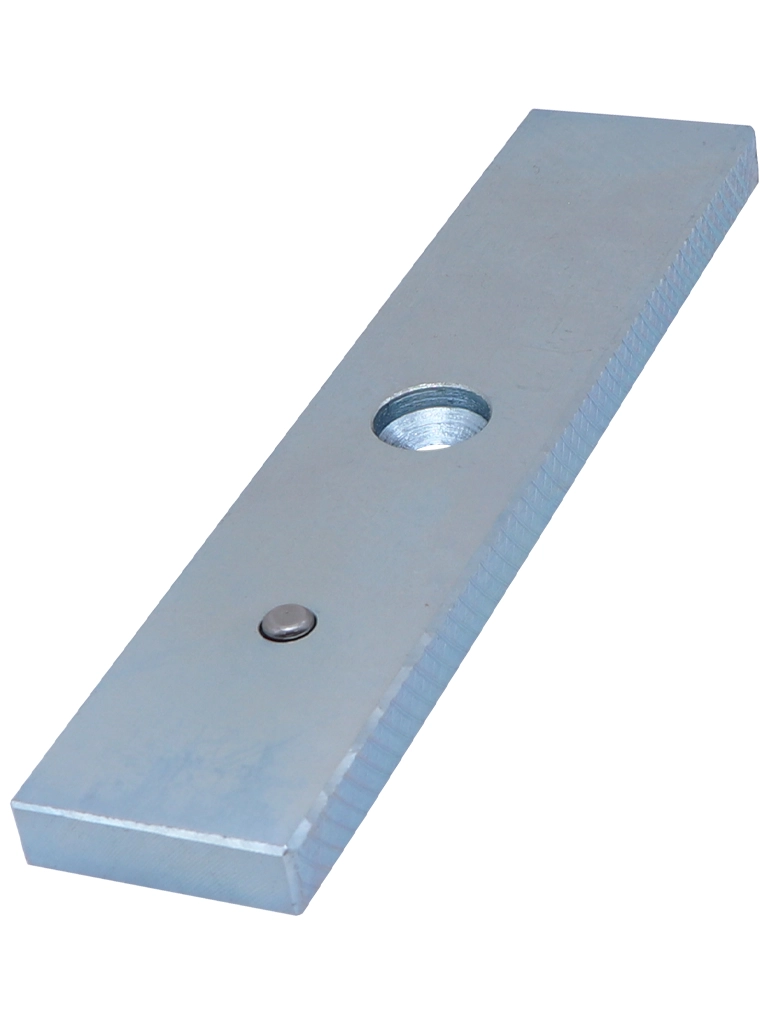ZKTECO LM200LED - Cerradura Magnética para Uso Interior, Fuerza de Sujeción 200kg, 12/24 VCC, Fail Safe, Compatible con Puertas de Madera, Vidrio y Metálicas