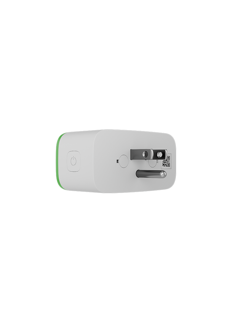 AJAX Socket - Enchufe inteligente e inalámbrico con monitor de consumo eléctrico color blanco