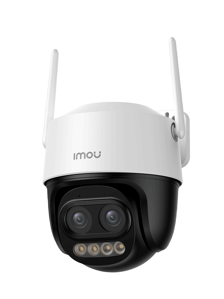 IMOU Cruiser Z (IPC-S7DN-5M0WEZ-imou)- Cámara IP PT Dual Wifi Full Color de 5MP/ Lente Fijo de 5 Megapíxeles/ IMOU Sense/ 56 Metros de Iluminación Nocturna/ Micrófono y Altavoz Integrados/ Audio Bidireccional / 12X Zoom / IP66