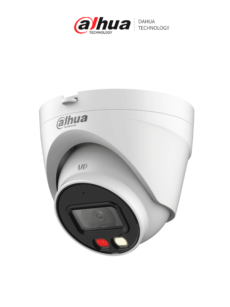 DAHUA DH-IPC-HDW1239VP-A-IL-0280B- Cámara IP Domo de 2MP / Iluminador dual/ Detección humana/ SMD/ Micrófono incorporado/ Lente 2.8 mm/ Led 30m/ IR 30m/ IP67/ PoE/ — Dahua Technology · SKU DHT0060127