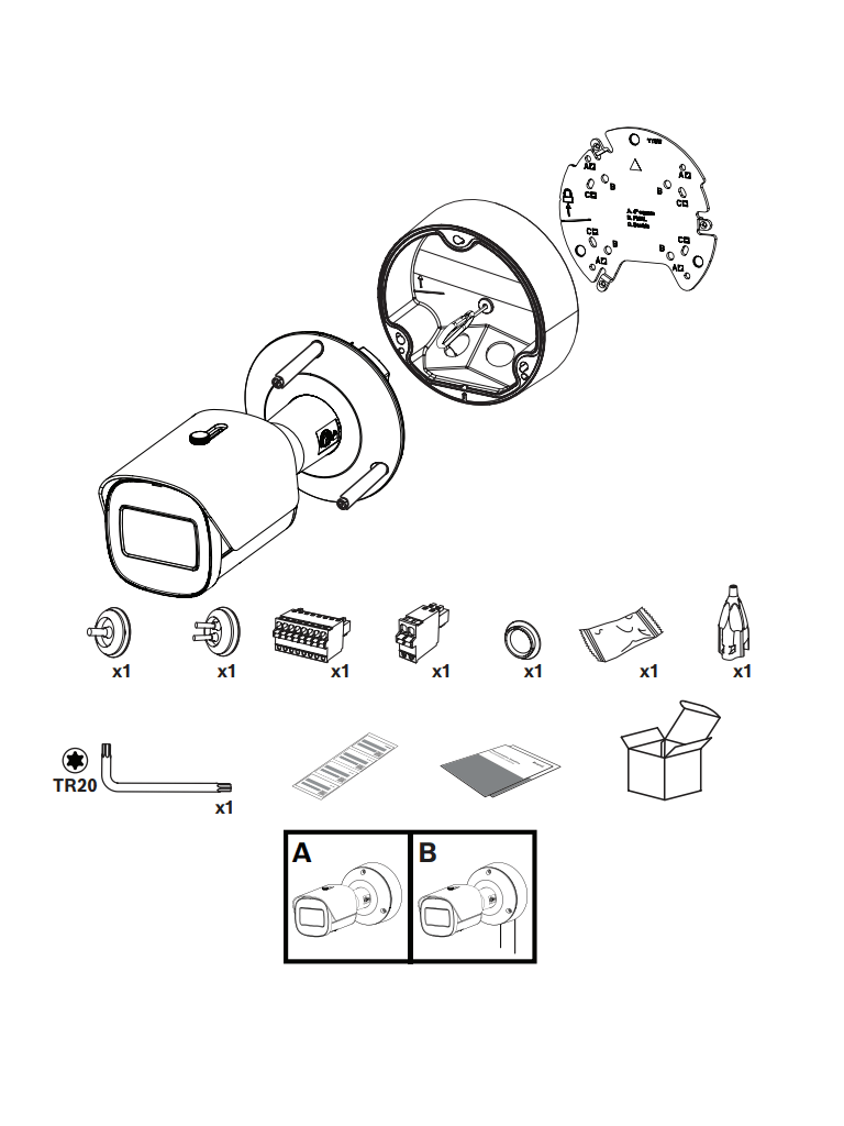BOSCH V_NBE5703AL - Cámara Bullet 5MP HDR 3.2-10.5mm IP66/67 IK10 / DINION 5100i