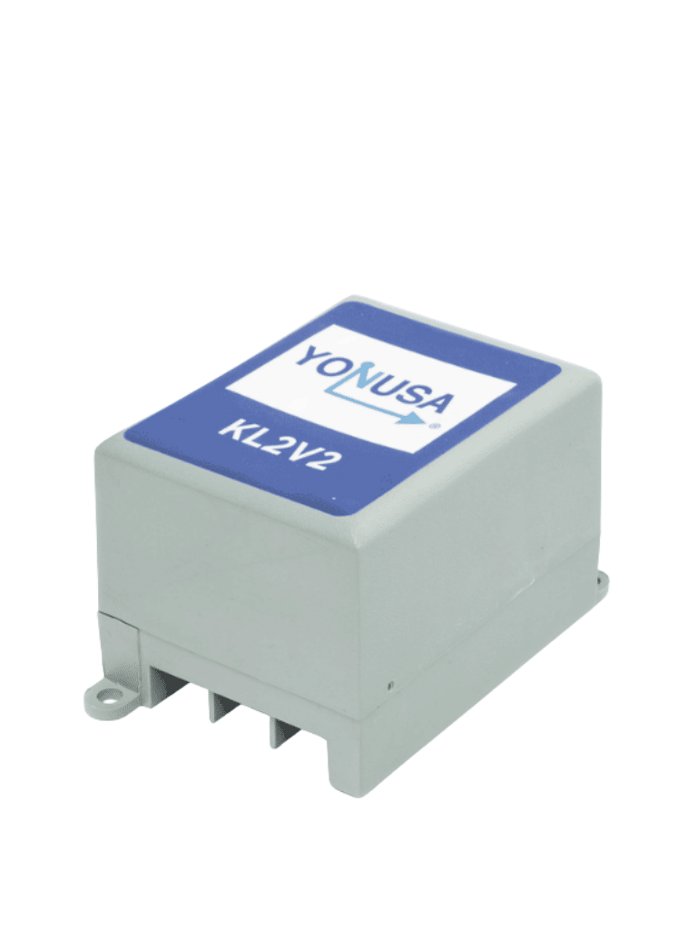 YONUSA KL2V2 -  Módulo de mando receptor y dos transmisores compatible con todos los energizadores Yonusa, conexion sencilla, armado y desarmado de cerco eléctrico