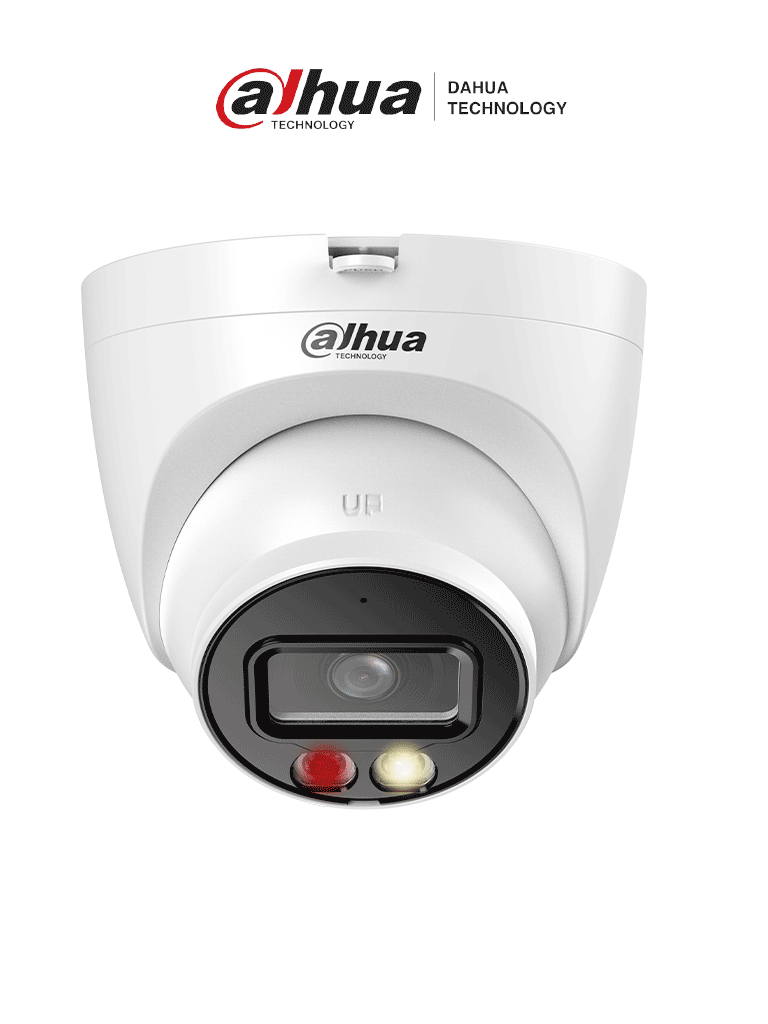 DAHUA DH-IPC-HDW2649TP-S-IL - Cámara IP Domo de 6 Megapixeles/ Lente de 2.8mm/ 30 Metros de Iluminador Dual Inteligente+Full Color/ SMD Plus/ Protección Perimetral avanzada/ Micrófono Integrado/ IP67/ Ranura para MicroSD/ — Dahua Technology · SKU DHT0040146