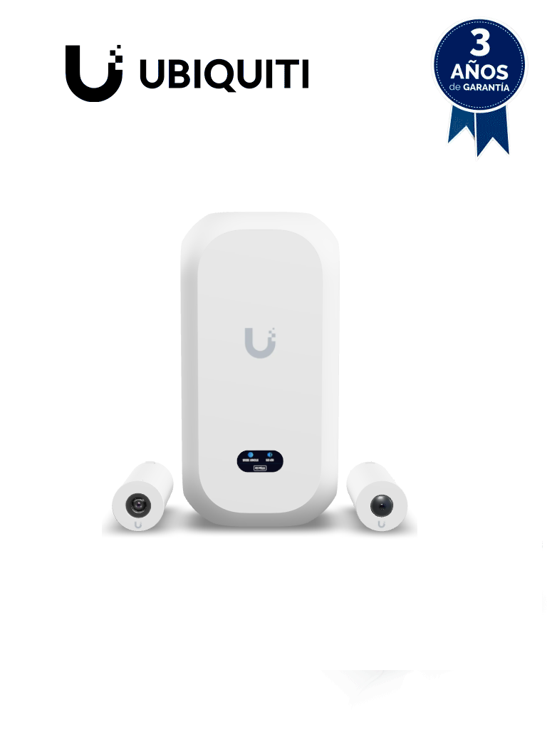 UBIQUITI KIT UVC-AI-THETA + UVC-AI-THETA-AUDIO - Kit de videovigilancia que integra cámara modular y módulo de audio para captura de video y sonido en interiores. Diseño discreto, analítica inteligente y gestión centralizada mediante UniFi Protect.