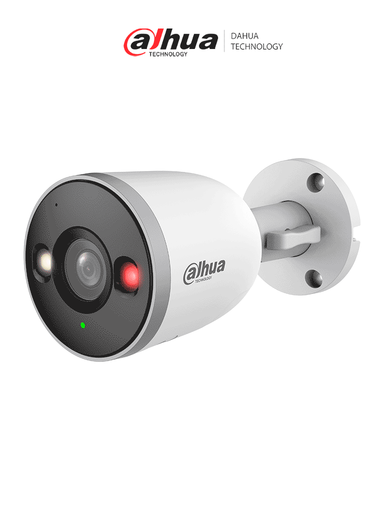 DAHUA DH-F5D-IL - Cámara IP Bullet Wifi de 5 megapíxeles/ 2.8mm/ 104°/ iluminador dual inteligente/ IA con Detección de Humanos y vehículos/ Micrófono Integrado/ 30 Mts de IR y Luz Visible / Ranura para MicroSD/ IP67/
