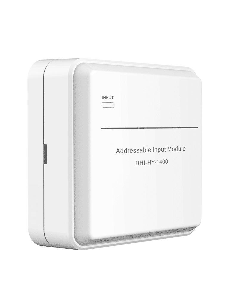 DAHUA WISUALARM HY-1400 - Modulo de Entrada Direccionable/ 2 hilos/ Cumple con Estandar: EN54-18/ Microprocesador Integrado/ Rendimiento Estable/ 24 VDC/