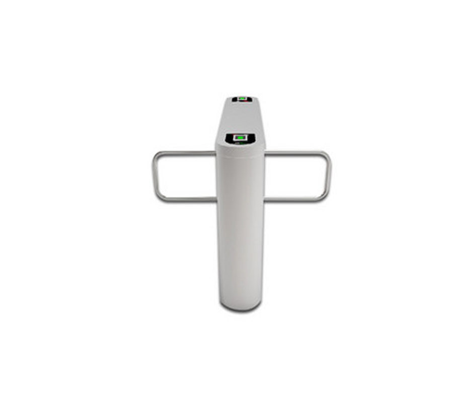 ZKTECO PROENTRANCE SB02FP - Barrera Peatonal Central Bidireccional de Acero Inox / Alto Flujo / 30 personas por Min / Compatible con ZKT0920005 / Incluye 2 lectores de Huella FR1500 + panel inBio206Pro / Requiere Licencia / 01 pz en IZTACALCO