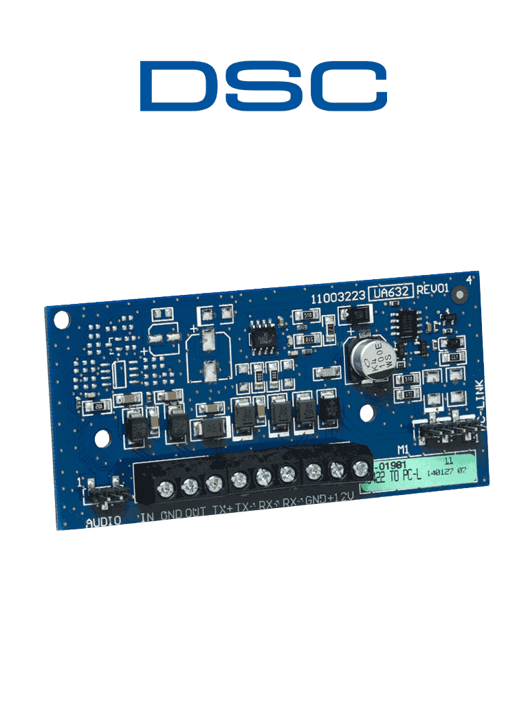 DSC PCL422 - Neo Módulo para Montaje Remoto del Comunicador hasta 300 mts · SKU DSC1200015