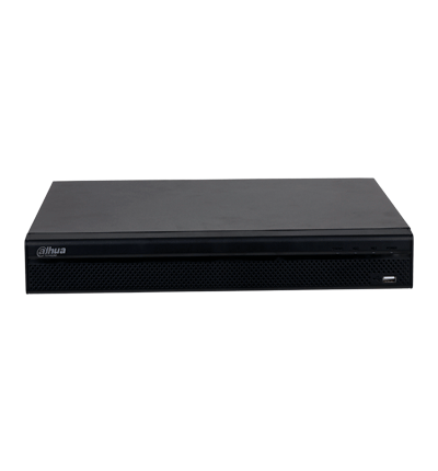 DAHUA DHI-NVR4216-16P-4KS3 NVR de 8 MP/ 4k / 16 Canales IP/ 16 Puertos PoE/ Rendimiento de 160 Mbps/ Smart H.265+/ 2 Bahias de Discos Duros/ Salidas de Video HDMI&VGA/ 4&2 E&S de Alarmas/ Soporta cámaras WizSense/ H.265+/ 4 canales SMD Plus/